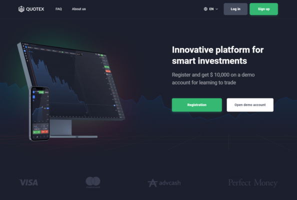 Registration in Investment Exchange Quotex: Detailed Guide